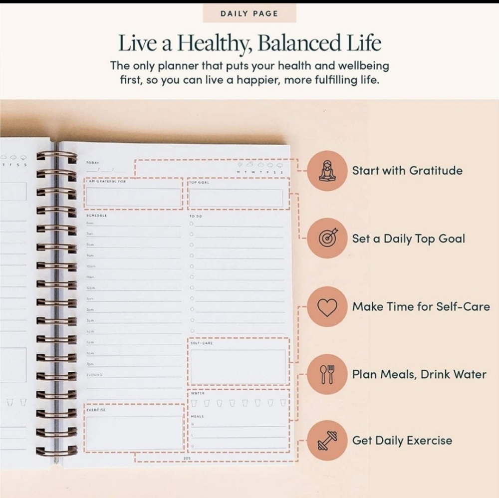 The Self Care Planner - Picture 6 of 7